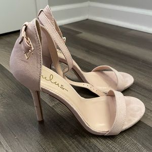 Lulu’s Light Pink Heels